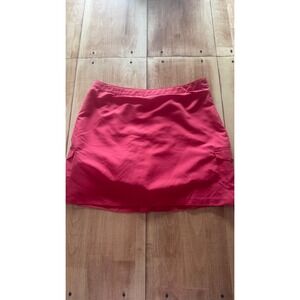 Fieldgear Womens Pink Cargo Skort Size 16 Hiking Outdoor Active Skirt Shorts